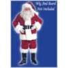 Large Rich Velvet Santa Suit