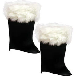Professional Naugahyde Santa Boot Tops