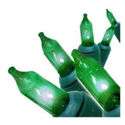 Green 50 Lights With Green Cord
