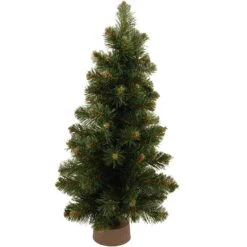 2 Foot Hamilton Pine Artificial Table Top Tree