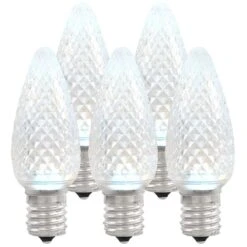 25 Cool White LED C9 Replacement Lamps