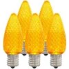 25 Yellow LED C9 Replacement Lamps