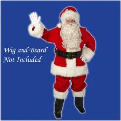 XL Professional Santa Suit Set