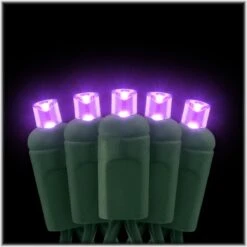 Purple LED 50 Rectified Conical Light Set