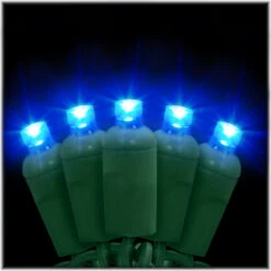 Blue LED 50 Rectified Conical Light Set