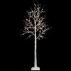 7' Artificial Pre-Lit Birch Tree