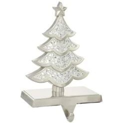 8 Inch Mosaic Christmas Tree Stocking Holder