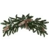32 Inch Artificial Noble Fir Crescent Swag