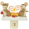 Mice By Campfire Charming Tails Night Light