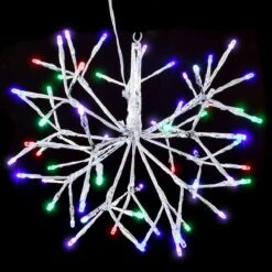 Multi-Color Sphere With Twinkle And Shimmer LED Lights