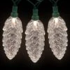 Pinecone Large 10 Warm White LED Lights