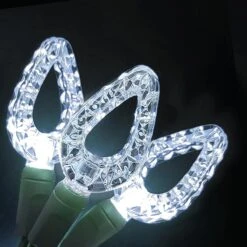 Twinkling Pure White Kaleidoscope LED 25 Light Set