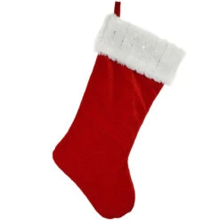 19 Inch Red Velvet Stocking