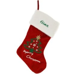 21 Inch Personalized Christmas Tree Stocking