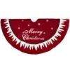 48 Inch Merry Christmas Tree Skirt