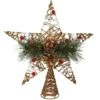 Star Natural With Pinecone Tree Topper