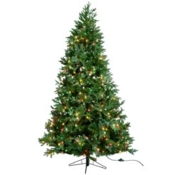 7.5 Foot Prescott Pre-Lit Multi Artificial Tree