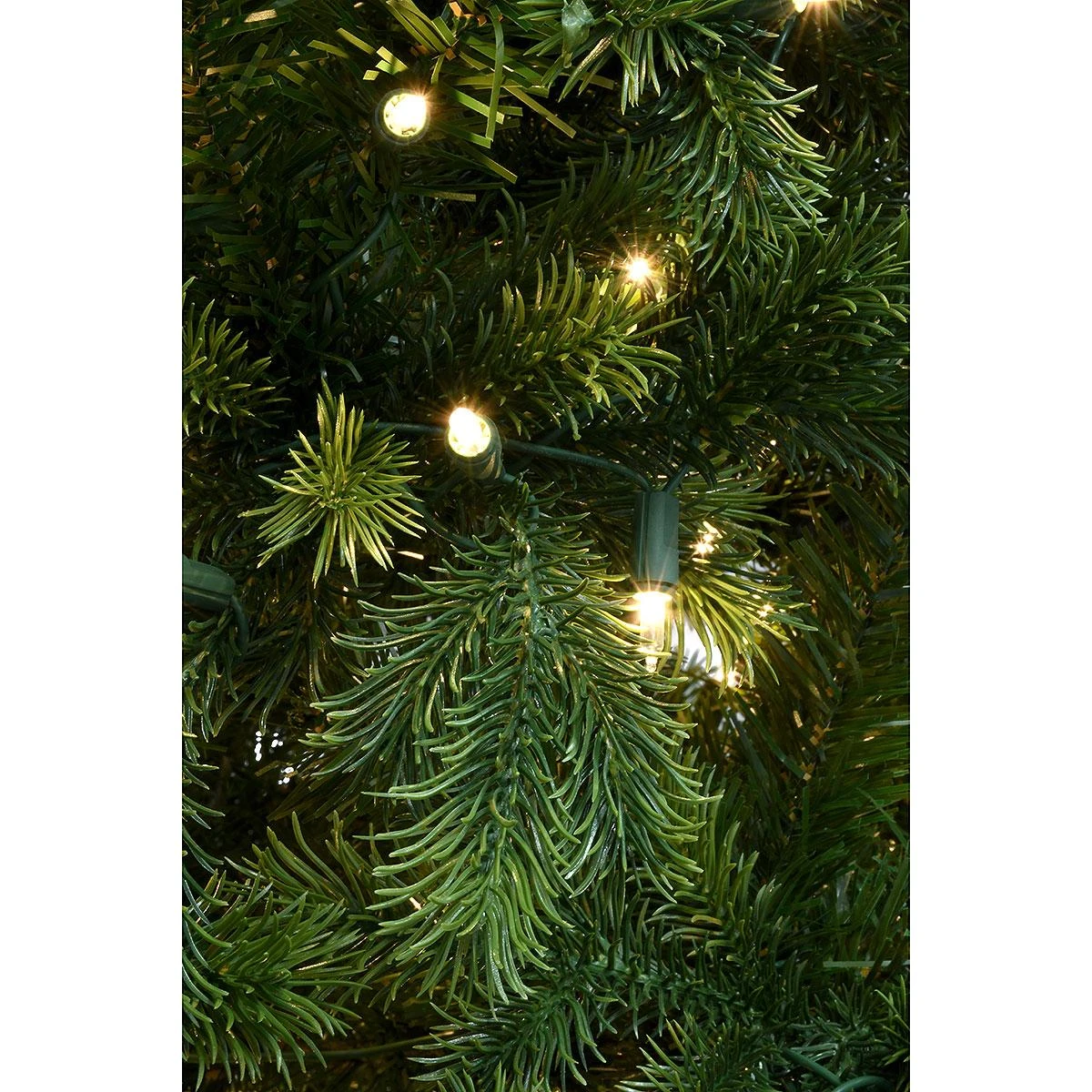 7.5 Foot Wabash Pre-Lit Clear Artificial Tree 2 7.5 Foot Wabash Pre-Lit Clear Artificial Tree - Image 2