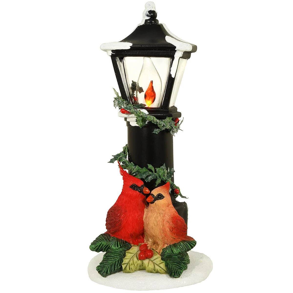 Cardinals With Lamppost Night Light 1 Cardinals With Lamppost Night Light