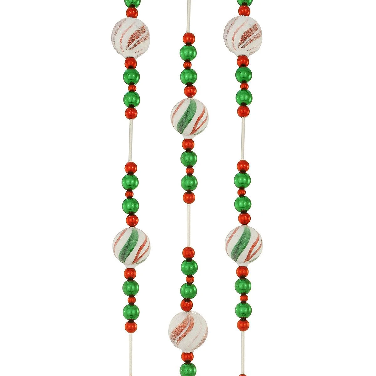 6.5" Peppermint Candy Garland 1 6.5" Peppermint Candy Garland